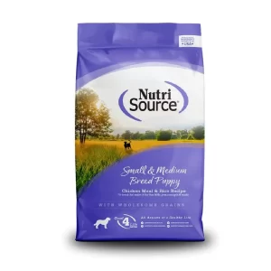 NutriSource S&M Puppy Chicken and Rice 4 lb