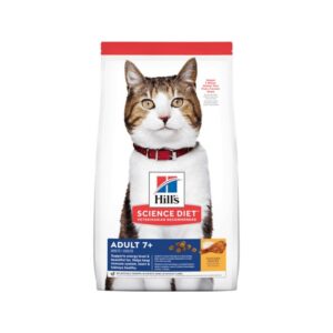 Hill's Science Diet Adult 7+, alimento para gatos adultos mayores 1.81 kg