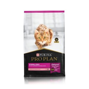 Pro Plan Gatos  Esterilizados Sabor  Salmon 3kg