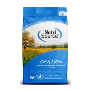 NutriSource Cat and Kitten - Chicken, Salmon y Liver 12 lb
